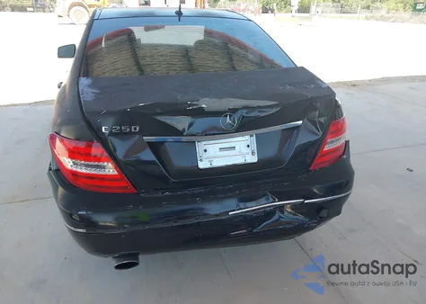 2013 Mercedes-Benz C 250 Luxury/Sport from USA, damaged, VIN WDDGF4HB1DA808311